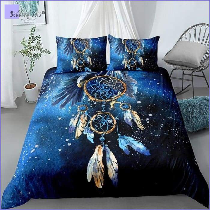 Quilt Cover Catch Dream - Night Eagle