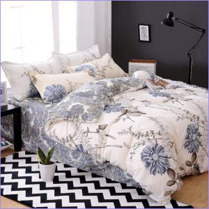 Flower duvet cover