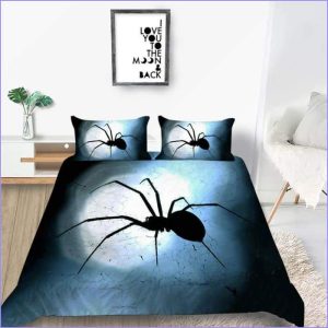 Spider duvet cover - twilight