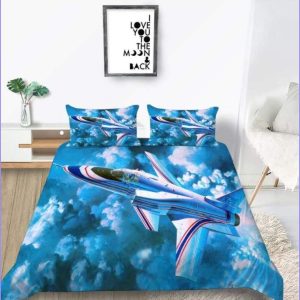 Plane Duvet Cover - Patrouille de France