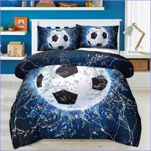Football ball duvet cover