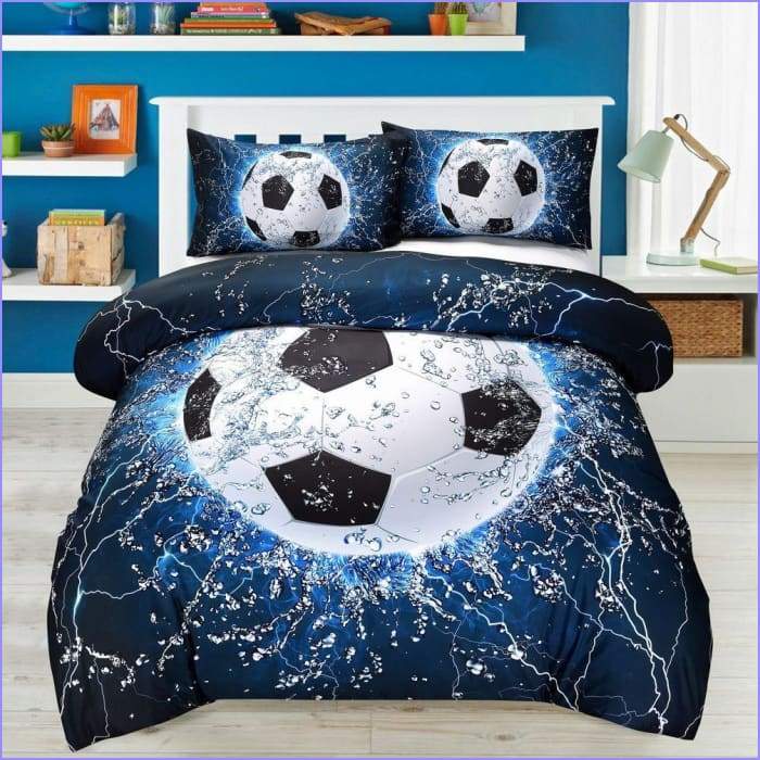 Football ball duvet cover