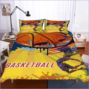 Underground basketball duvet cover