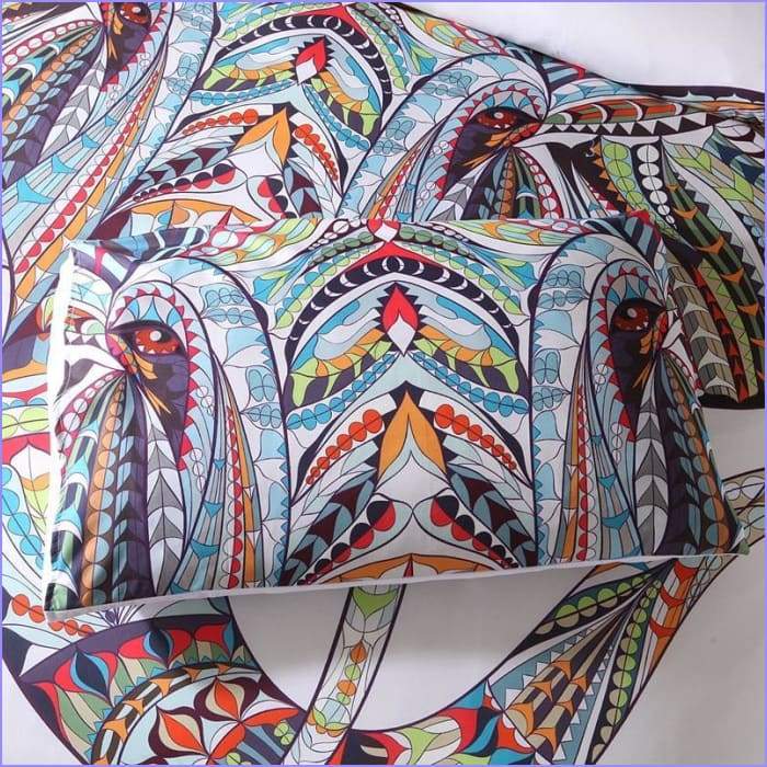 Indian elephant bohemian duvet cover - Image 2