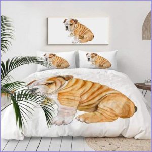 English Bulldog duvet cover