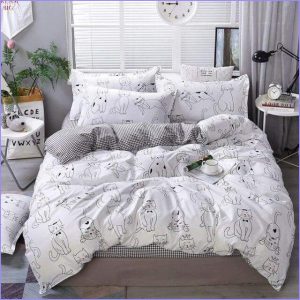 Duvet cover Chat 2 people