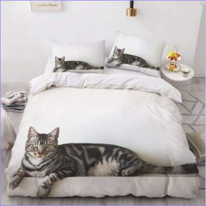 European cat duvet cover