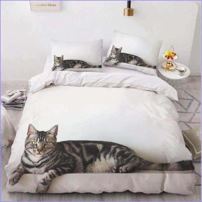 European cat duvet cover