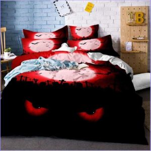 Gothic cat duvet cover