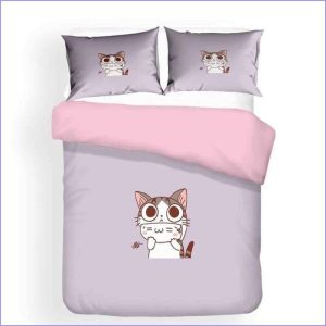 Gourmet cat duvet cover
