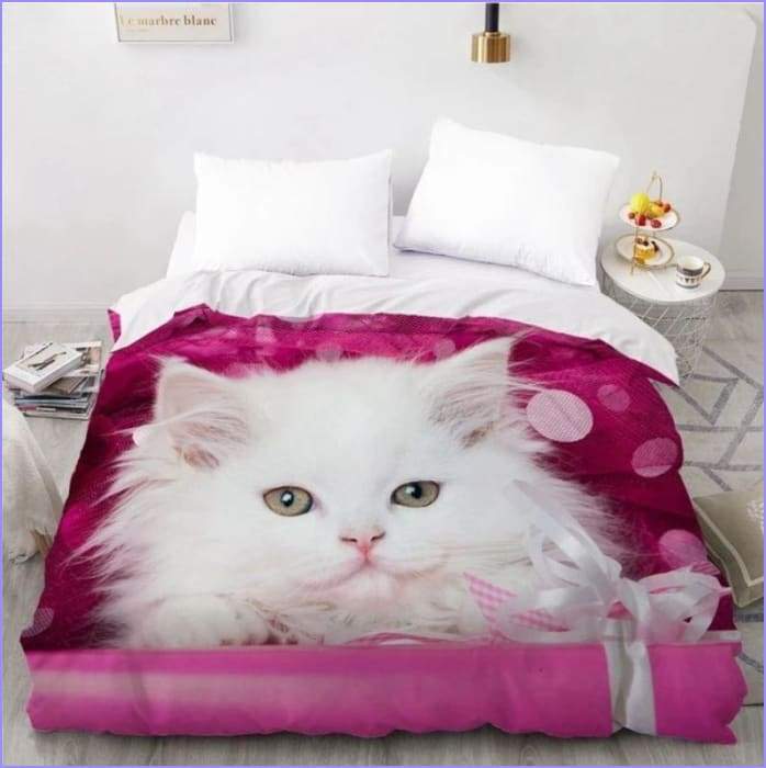 Persian cat duvet cover