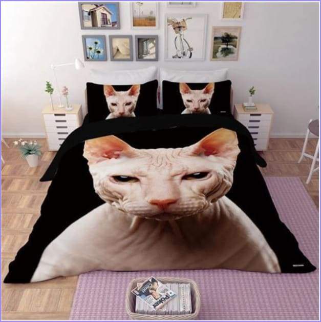SCHENX cat duvet cover