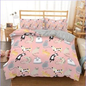 Duvet cover Cats in madness