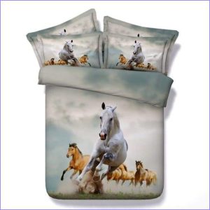 Horse Duvet Cover - Horse Racing