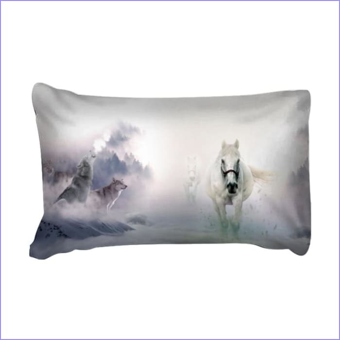 Horse and wolf duvet cover - Image 2