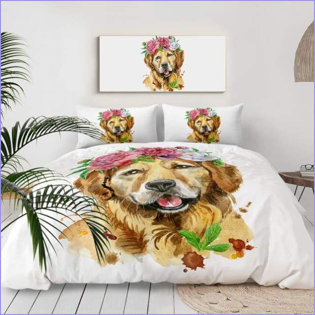 Shepherd dog duvet cover