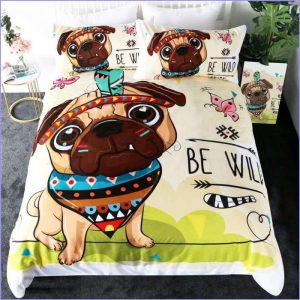 Indian dog duvet cover