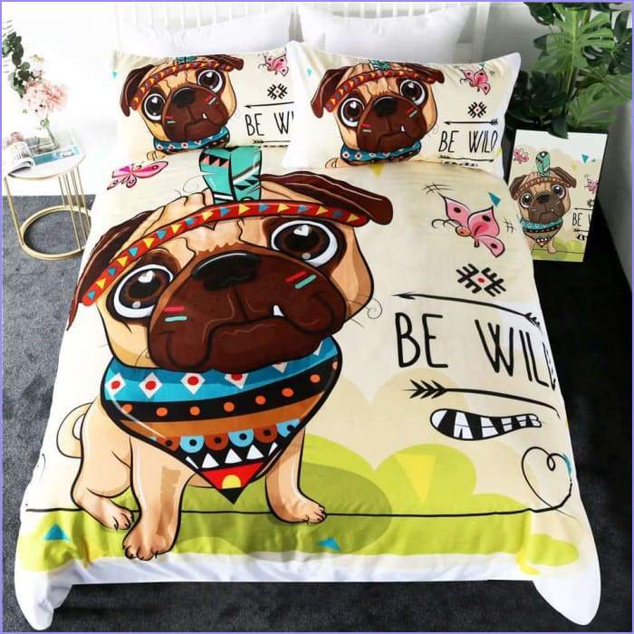 Indian dog duvet cover