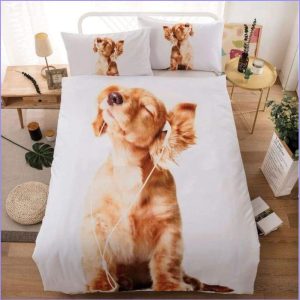 Melomian dog duvet cover
