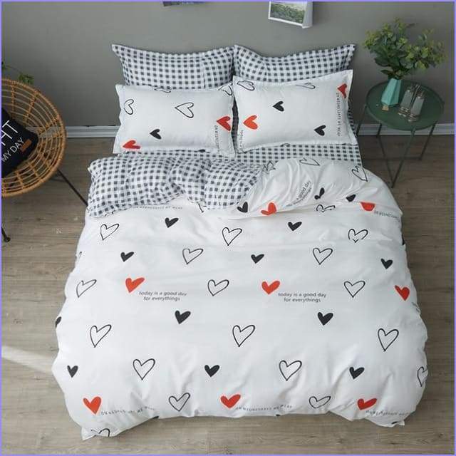 Multiple Hearts Duvet Cover