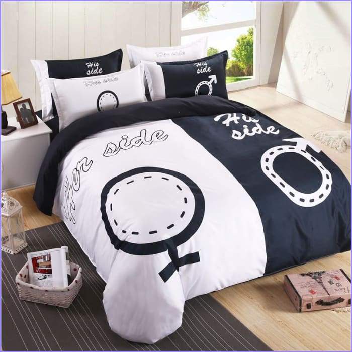 Duvet cover rated couple symbol