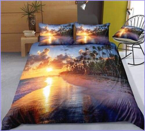 Sunset duvet cover