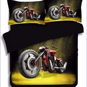 Motorcycle duvet cover