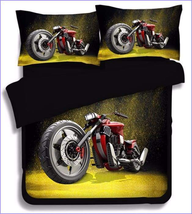 Motorcycle duvet cover