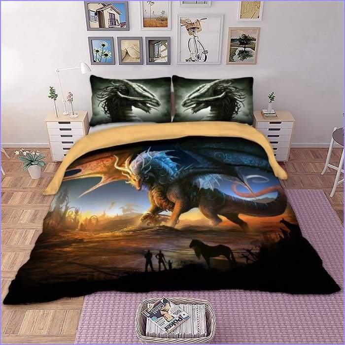Epic Dragon Duvet Cover