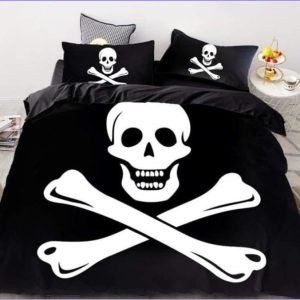 Pirate flag duvet cover