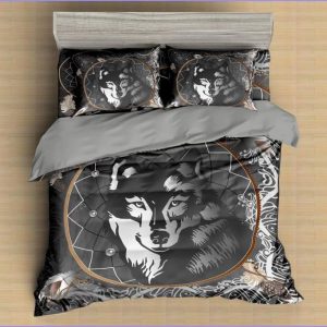 Loup emblem duvet cover