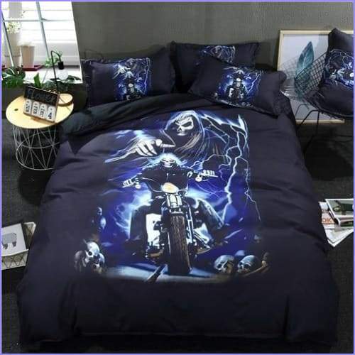 Motorcycle Motorcycle Duvet Cover