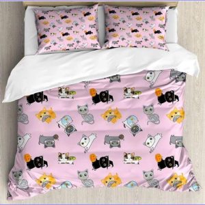 Girl Duvet Cover - Cat