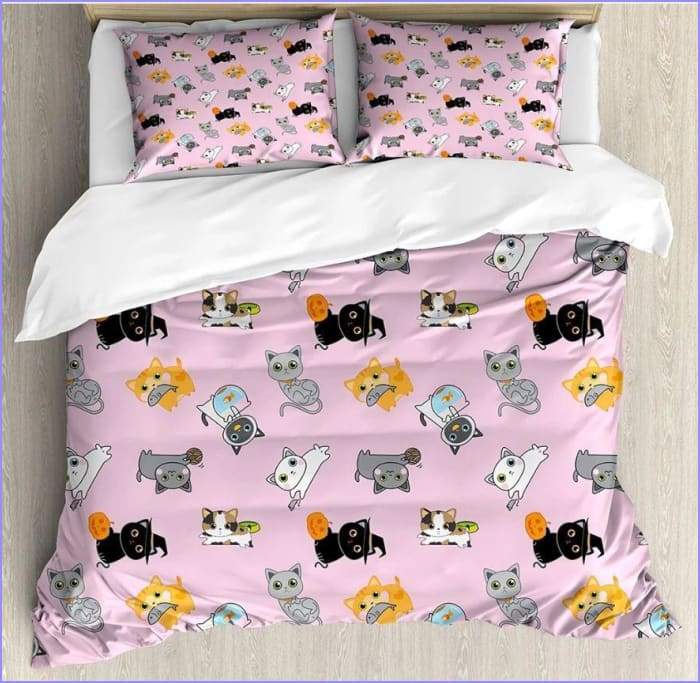 Girl Duvet Cover - Cat