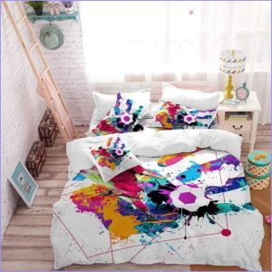 Foot Duvet Cover - Painting Jet