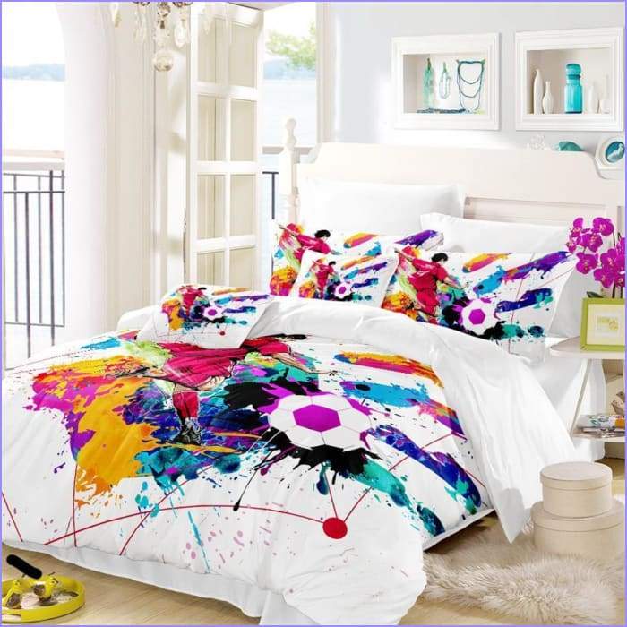 Foot Duvet Cover - Painting Jet - Image 2