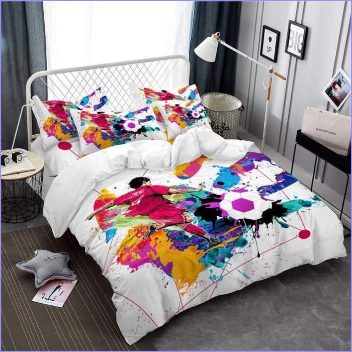 Foot Duvet Cover - Painting Jet - Image 3