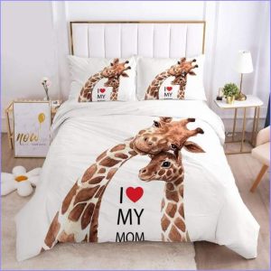 Giraffe duvet cover