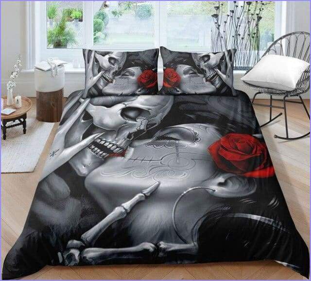 Gothic Duvet Cover Impossible Love