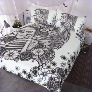 Skeleton Gothic duvet cover