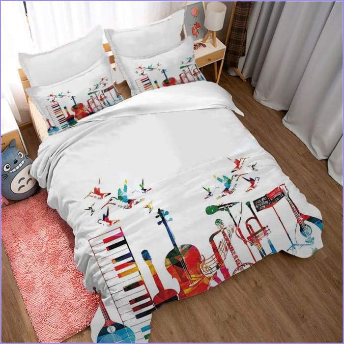 Duvet cover musical instrument