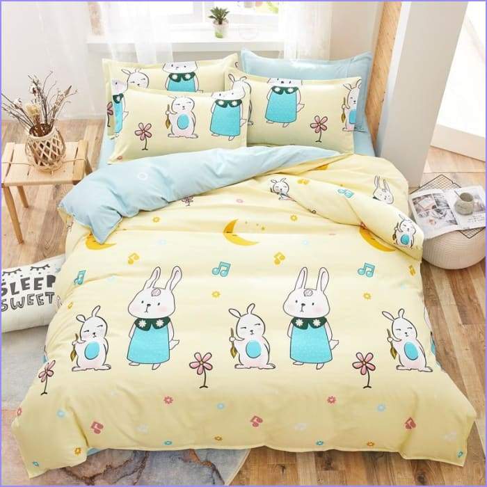 Rabbit 1 person duvet cover - Image 2
