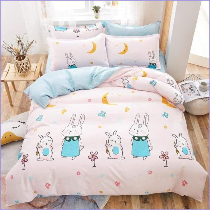 Rabbit 1 person duvet cover