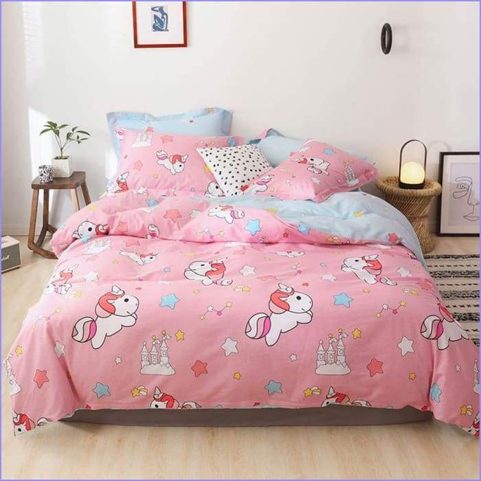 Unicorne 1 person duvet cover