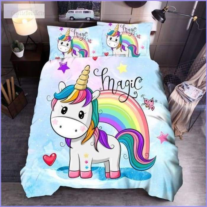 Magic Cover Unicorn Duvet Cover