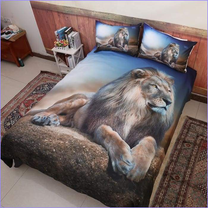Duvet cover Lion rest of the warrior - Image 2