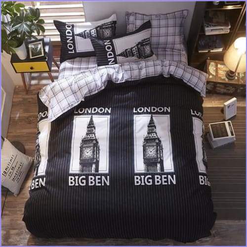 London Big Ben duvet cover
