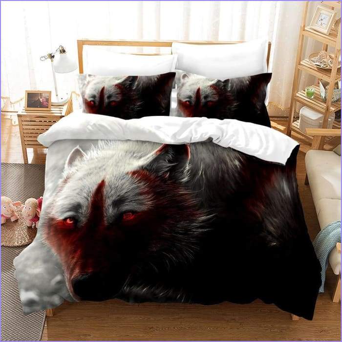 Wolf duvet cover 2 people