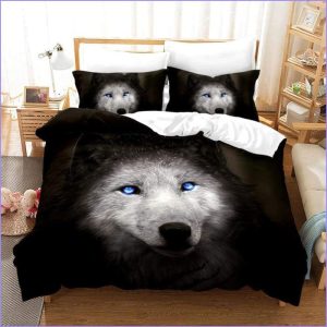 Wolf duvet cover 220x240