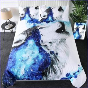 Wolf duvet cover Call of the moon